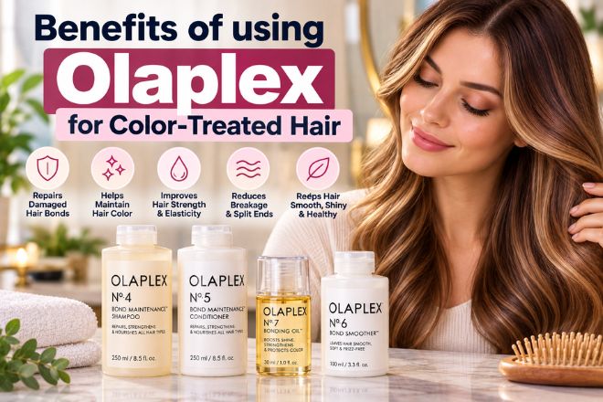 Benefits of using Olaplex for color-treated hair