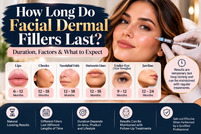 How long do facial dermal fillers last
