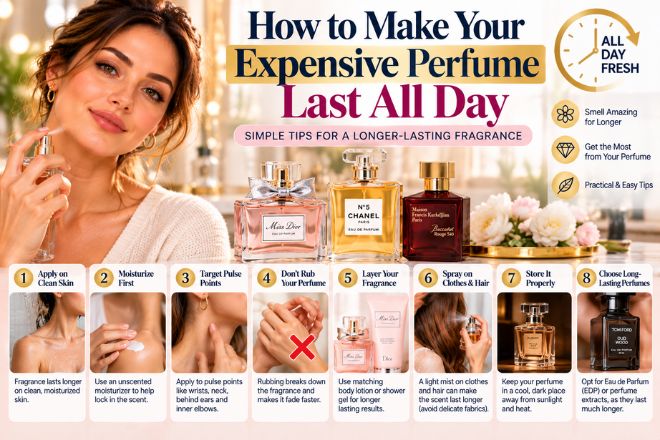 How to make your expensive perfume last all day