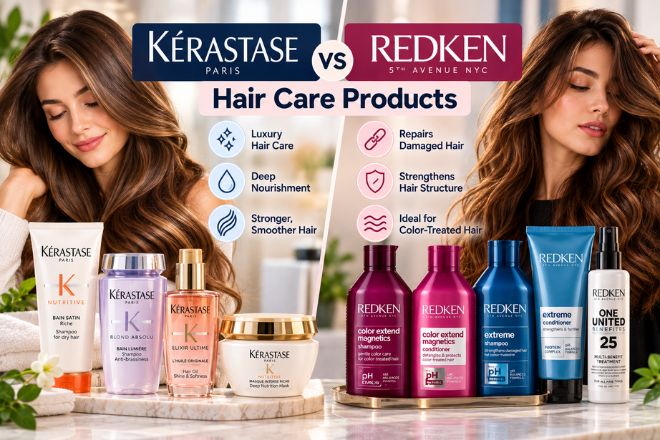 Kerastase vs Redken hair care products